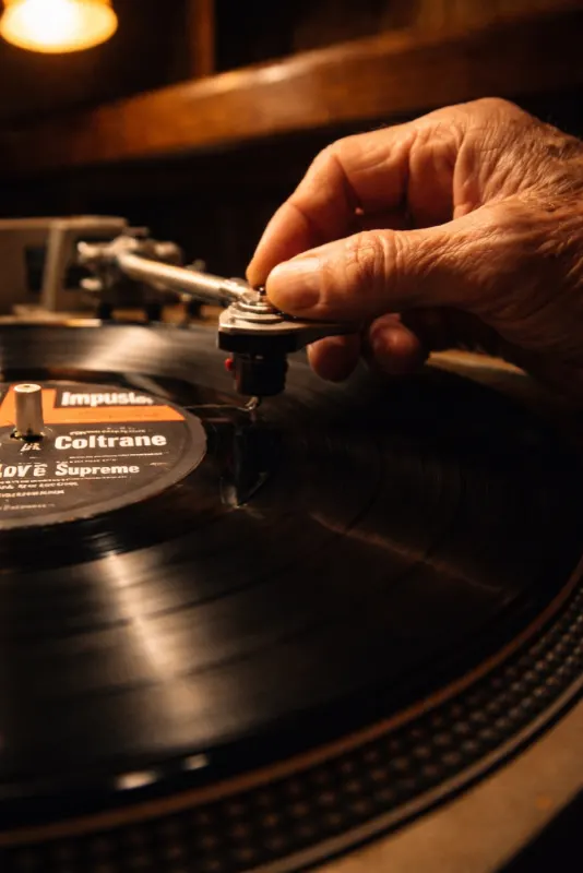 Vinyle de Coltrane