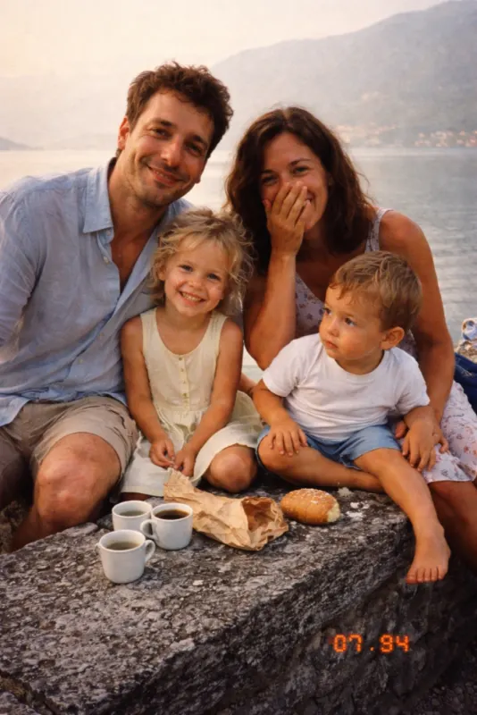 La famille à Varenna