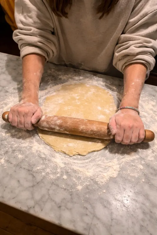 Lou roule la pâte